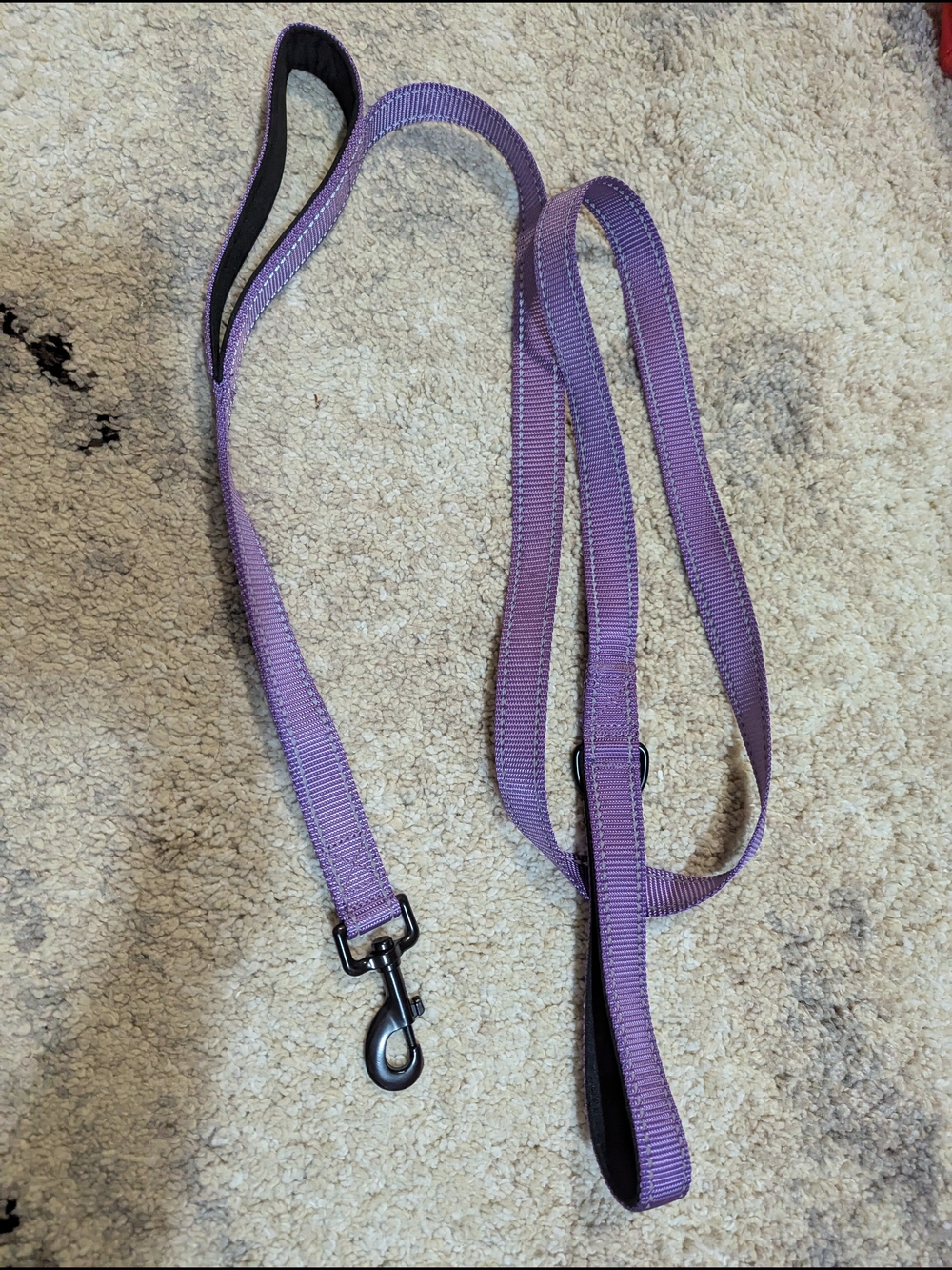 Adjustable Purple Dog Leash
